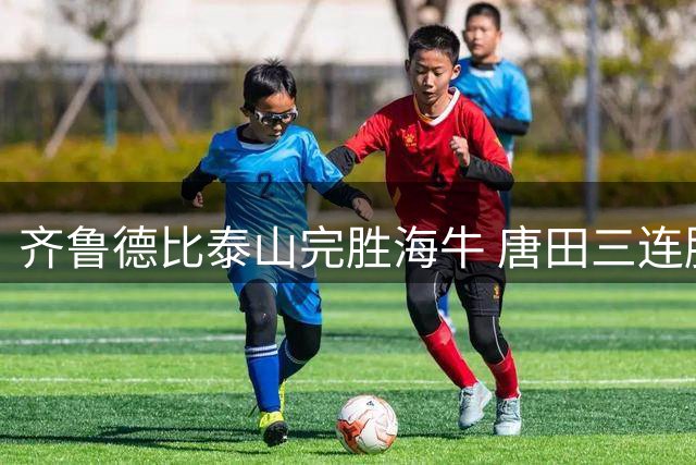 齐鲁德比泰山完胜海牛 唐田三连胜海牛七连败陷降级区